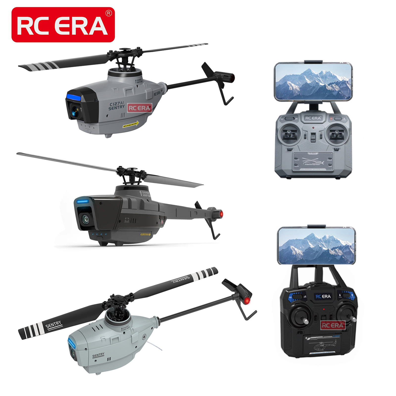 RC ERA C127AI C127 C128 2.4G 6 - Rc Helicopter Nitro 评论和价格