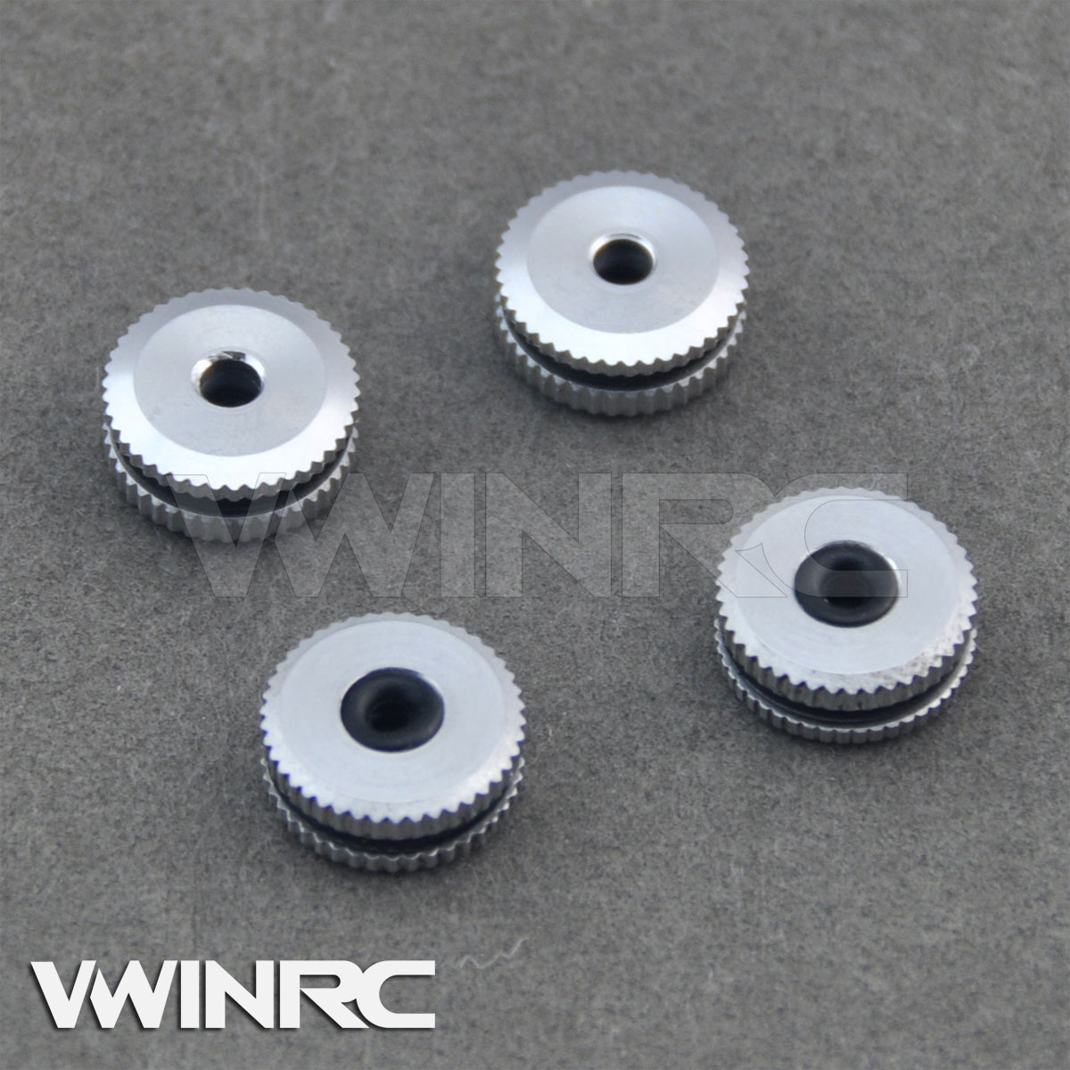 4pcs Aluminum Canopy Mount Nut - Rc Helicopter Nitro 评论和价格
